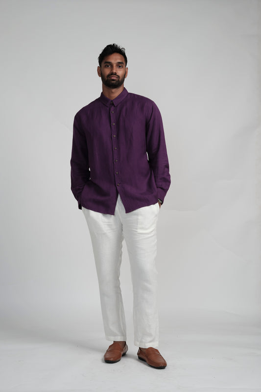 LUCAS SHIRT - LILAC