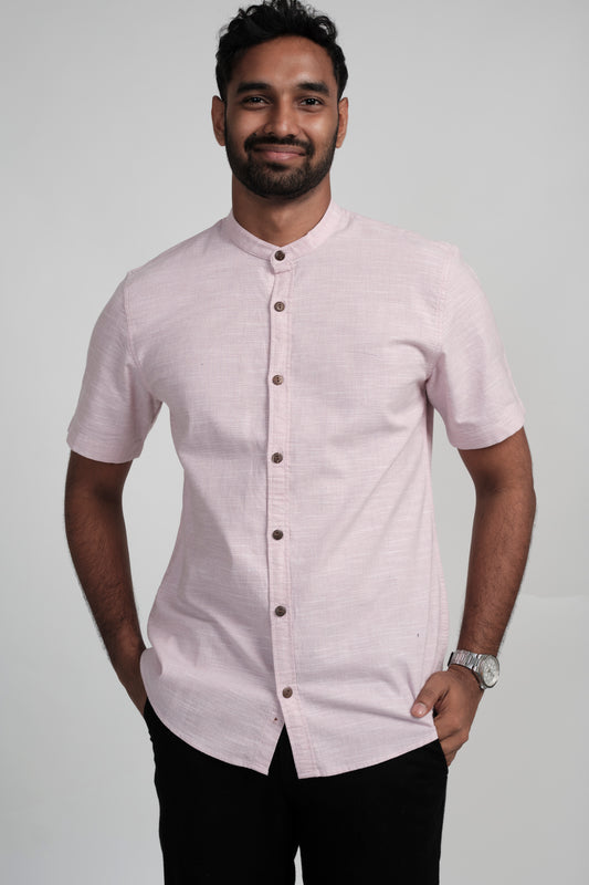 MATEO SHIRT - PINK MARL