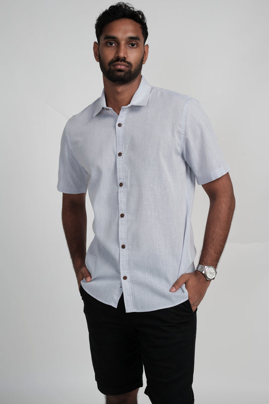 CALEB SHIRT - PASTEL BLUE