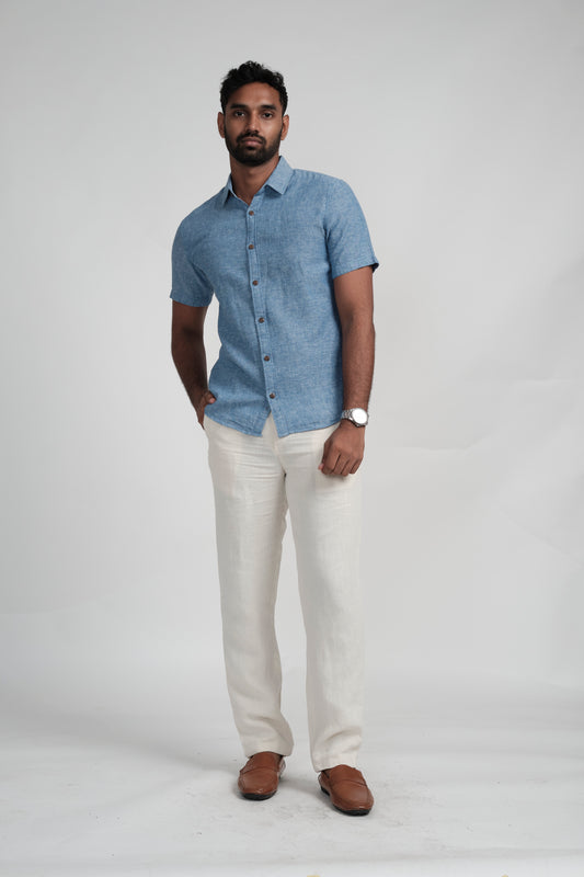 CALEB SHIRT - COBALT BLUE