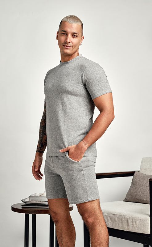 LEO DRAWSTRING SHORT - GRAY