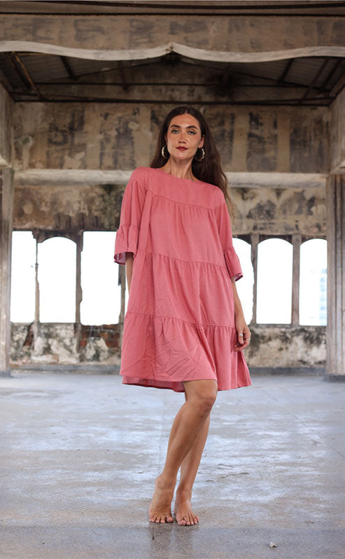 AGAM DRESS - PINK