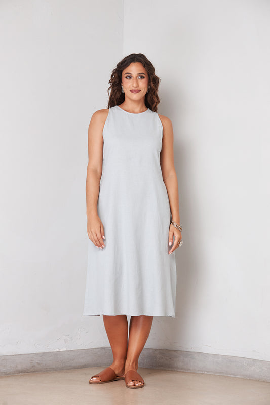 SALOME DRESS - LIGHT BLUE