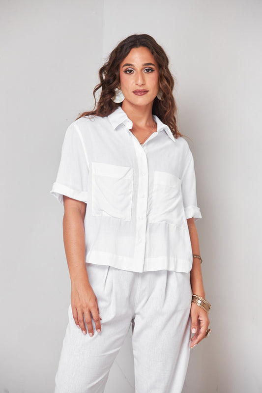 Savannah Top - White