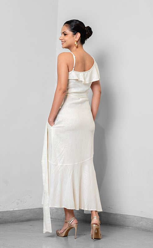 TASHA DRESS - WHITE