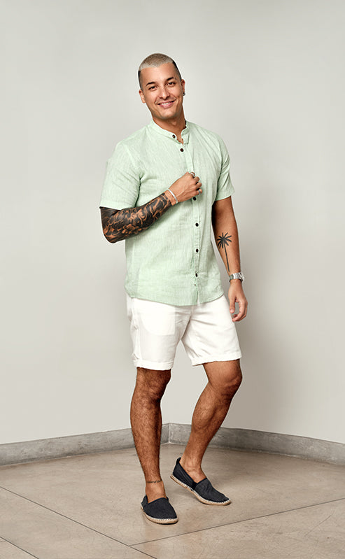 MATEO SHIRT - LIGHT GREEN