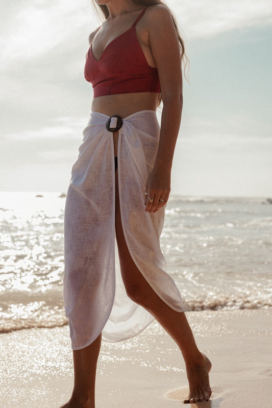 ESTE BEACH WRAP SKIRT